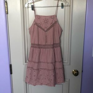 Abercrombie and Fitch blush tank dress